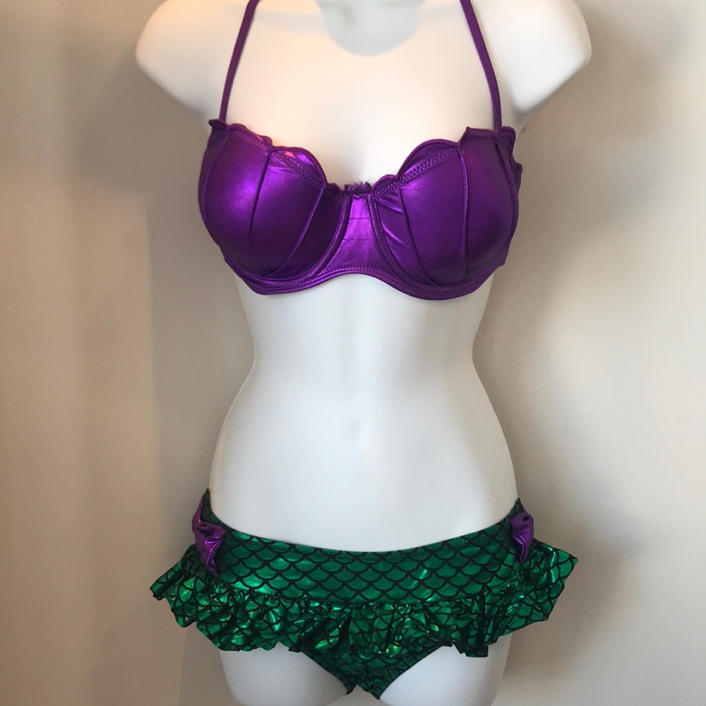 Hot topic. Little mermaid swim suit. Never worn. Super cute and fun.